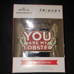 Friends TV Show You Are My Lobster Hallmark Ornament Christmas Holiday New